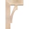 Ekena Millwork Westlake Block Smooth Bracket w/ Offset Brace, Douglas Fir, 7 1/2"W x 20"D x 32"H BKT0806X20X32WTL05SDF - alternate 4